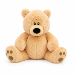 Beebiji Teddy Bear Plush Toy – Ultra Soft Stuffed Animal, Cute Cuddly Companion for Kids, Toddlers & Babies